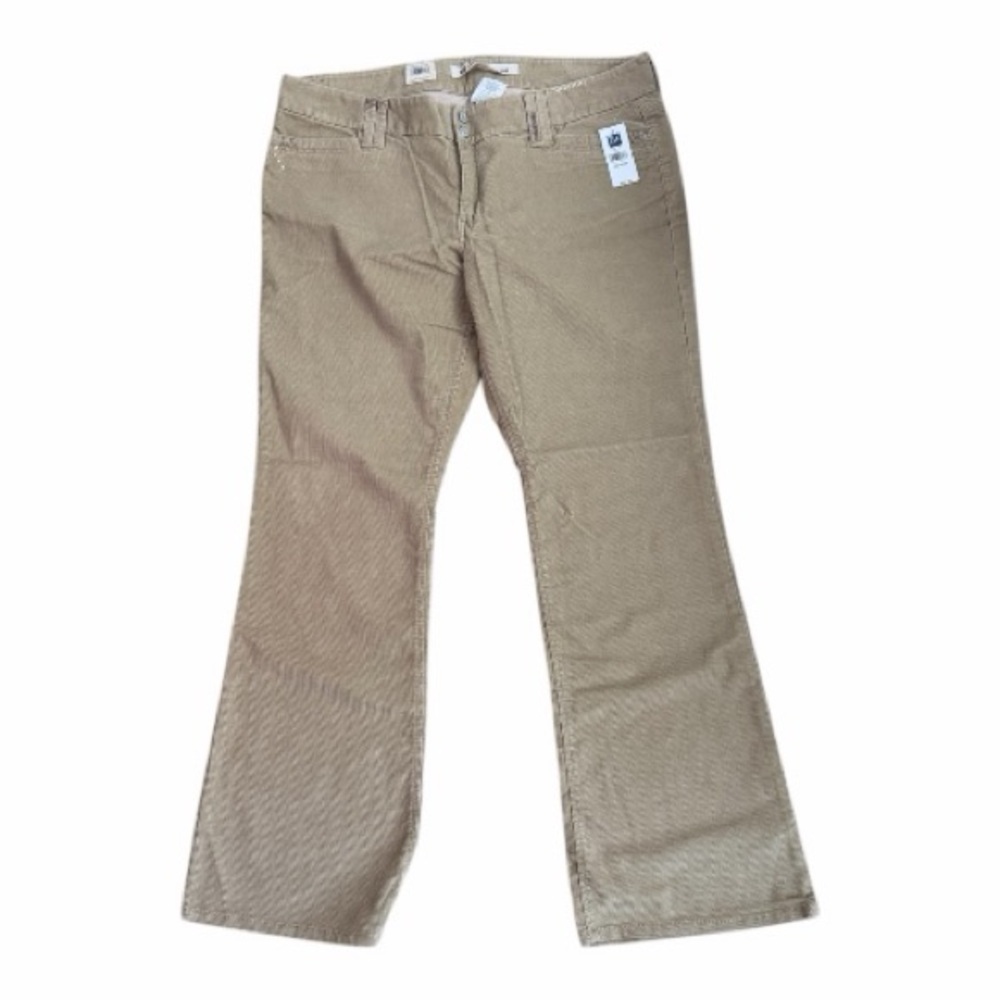 GAP Tan Corduroy Pants With Embroidery Details